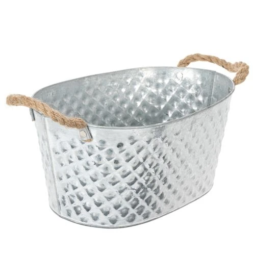 Stor oval sinkskål, 31 cm x 20 cm, H15 cm | Floristik24.no