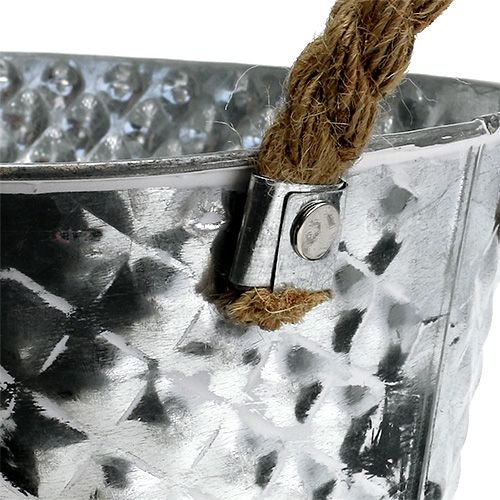 gjenstander Sinkskål oval med tauhåndtak 27cm x 17,5cm H12cm