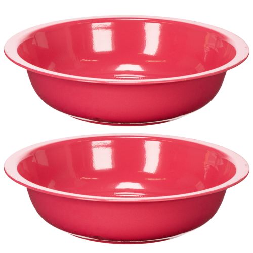 gjenstander Rund blomsterkasse for stilig innendørsdekorasjon eller hage, 29 cm, 2 stk.