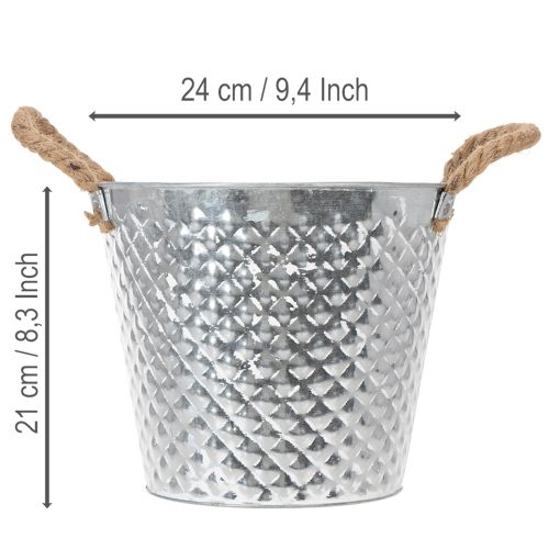 Sinkgryte, diamantformet, med