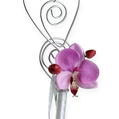 Floristik24 Benkestang med rør 22cm 6stk