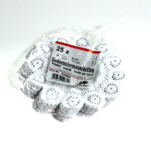 gjenstander Biedermeier mansjetter 13cm 25 stk