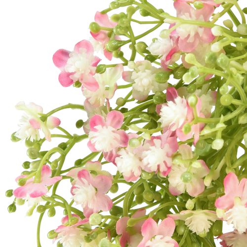 gjenstander Kunstig blomsterkrans dørkrans veggdekor Ø30cm H6cm