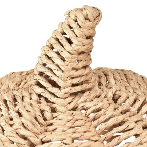 gjenstander Dekorativ gresskar raffia naturlig rustikk høstdekorasjon Ø25cm H25cm