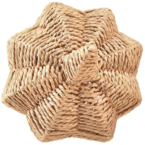 gjenstander Dekorativ gresskar raffia naturlig rustikk høstdekorasjon Ø25cm H25cm