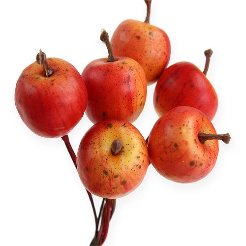 Floristik24 Mini epler 2cm på en tråd 54stk