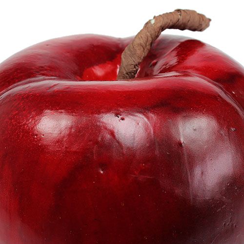 gjenstander Dekorativ eple rød 18cm