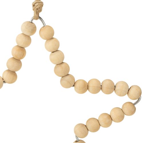 gjenstander Julepynt: treperler, hjerte, stjerne, tre, 13 cm høyt, 6 deler