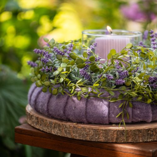 gjenstander Filtbånd lilla 15cm 5m