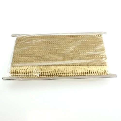 Floristik24 Frynser gull 25m