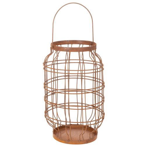 Hagelykt, metall, rusten overflate, håndtak, vintage, Ø19,5 cm kjøpe | Floristik24.no