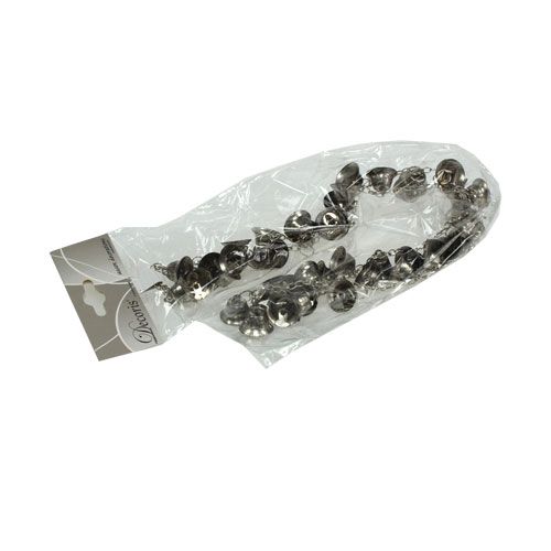 Floristik24 Bell chain sølv 1m
