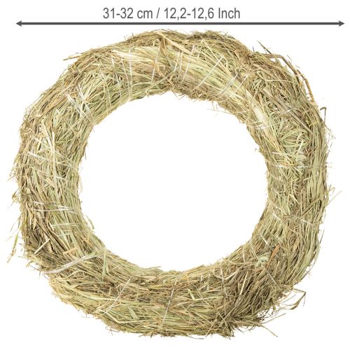 gjenstander Høykranser, borddekorasjon, naturmateriale, Ø 31-32 cm, sett med 5