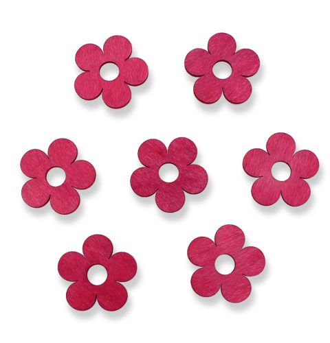 Treblomster Ø4cm rosa 72 stk | Floristik24.no
