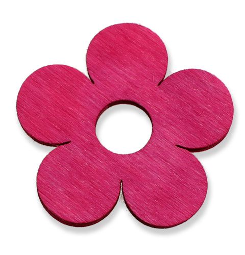 Treblomster Ø4cm rosa 72 stk | Floristik24.no