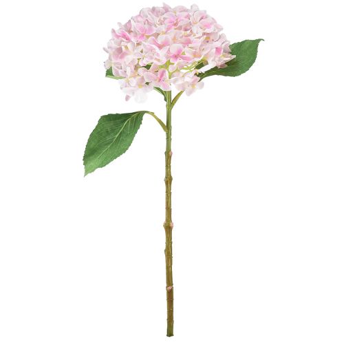 Floristik24 Hortensia kunstig lys rosa kunstig blomst rosa Ø15,5cm 45cm