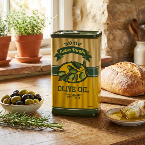 gjenstander Keramisk olivenoljevase - perfekt borddekorasjon for tørkede blomster, 18 cm