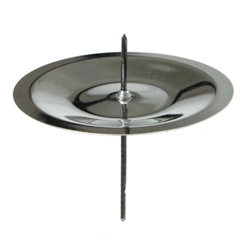 gjenstander Lysestake med pigg, sølv 6 cm, 36 deler