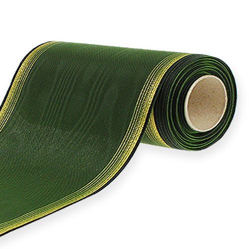Krans moiré 200mm, mørkegrønn