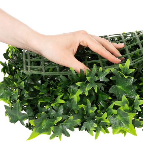 Kunstig eføymatte 60x60 cm grønn til veggdekorasjon | Floristik24.no