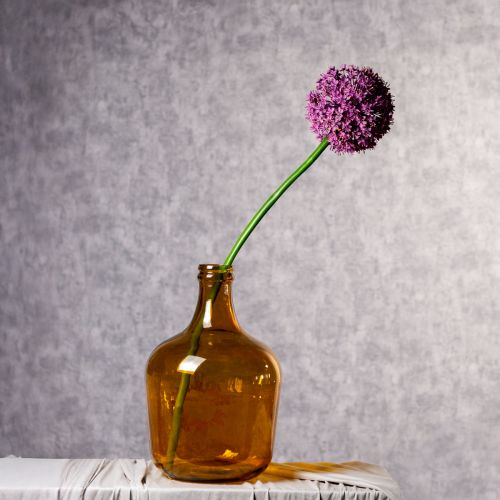 Kunstig Allium-blomst, prydløk, elegant romdekorasjon, 90 cm | Floristik24.no