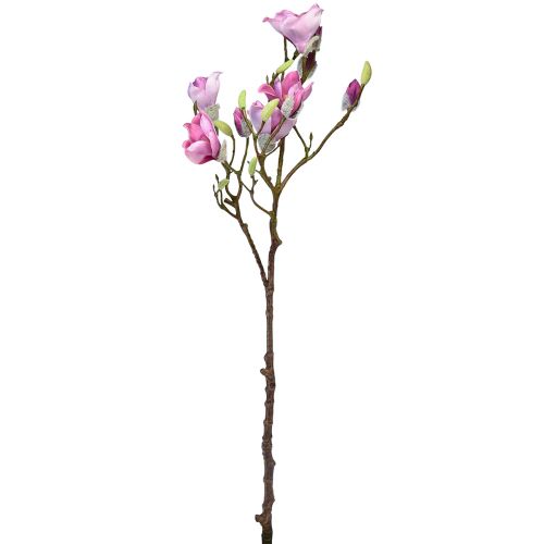 gjenstander Kunstig blomst magnolia gren, magnolia rosa 92cm