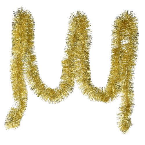 Floristik24 Glamorøs Golden Tinsel Garland 270 cm – Perfekt for festlige og elegante dekorasjoner