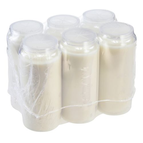 Floristik24 Oljelys for gravlykter gravlykter Ø6,5cm H15cm 6 stk