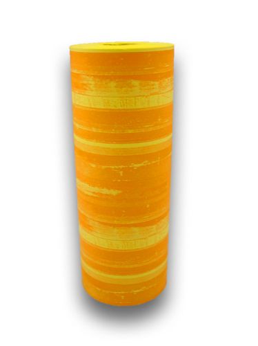 gjenstander Mansjettpapir 37,5cm 100m gul/oransje