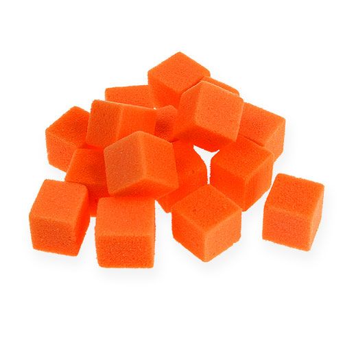 Våt skum mini-kube oransje 300p