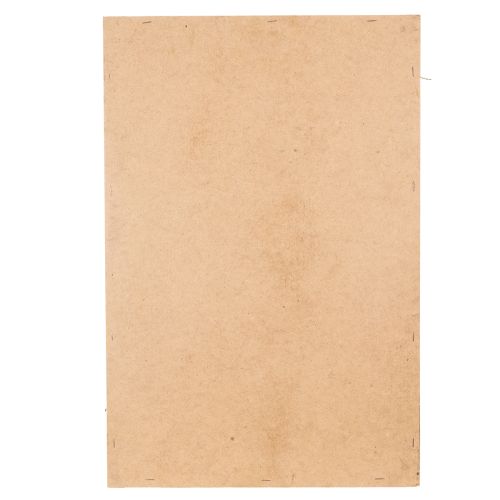 gjenstander Mosebilde, ekte konservert mose og kvister, naturlig, 60×40 cm