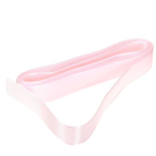 gjenstander Dekorativt gavebånd rosa bånd selvedge 15mm 3m 10 stk