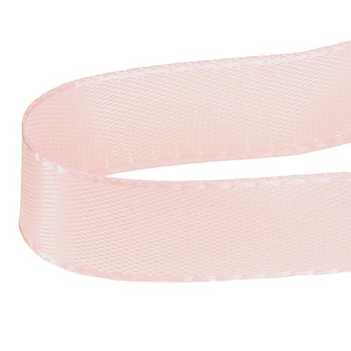 gjenstander Dekorativt gavebånd rosa bånd selvedge 15mm 3m 10 stk