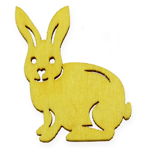 Floristik24 Tresortiment med påskemotiver 2cm - 4cm 108stk