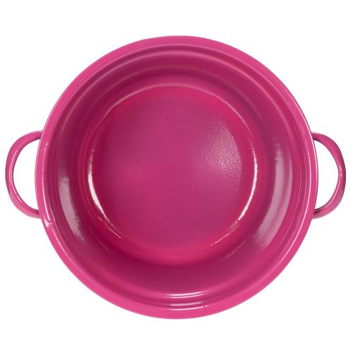 gjenstander Metallplantekasse, originalt design for sofistikerte oppholdsrom og stilig dekorasjon, 17 cm, 3 deler