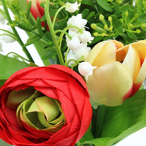 gjenstander Ranunculus bukett, tulipanbukett, rød