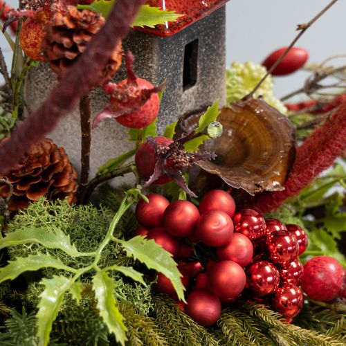 gjenstander Speilbær Røde Matte, Blanke Ø1,5 cm 140 stk