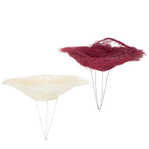 Floristik24 Bukettkrage, blomstertilbehør for kreative blomsteroppsatser, 20 cm, 8 stk.