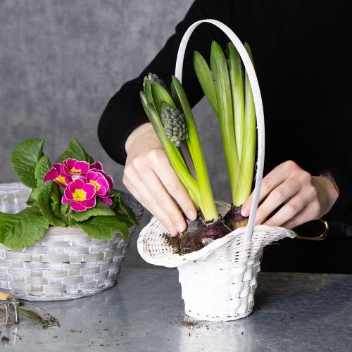 gjenstander Blomster- og kronbladskurv, 36 cm, 3 deler