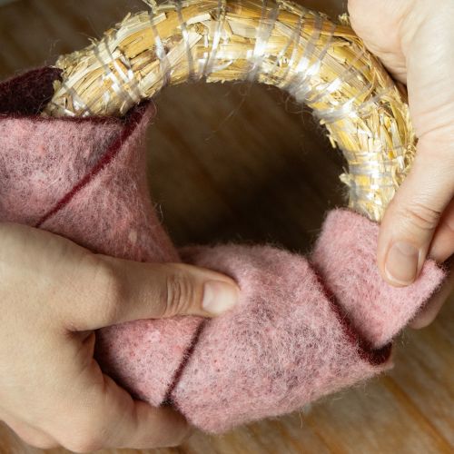 gjenstander Stråkransblank, stråkransbase, stråring 15/3 cm, 2 stk.