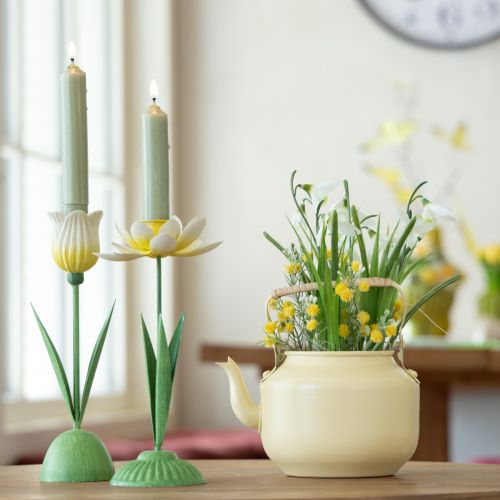 gjenstander Tekanne for stilig dekorasjon med unik sjarm, tradisjonelt utseende, 17 cm