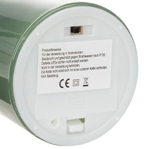 gjenstander LED-bordlampe med blomstermønster for stilig stuebelysning, 23 cm