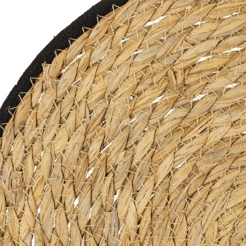gjenstander Bordbrikket, sivgress-bordbrikket, rund, Ø35 cm, 4 stk.