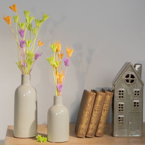 gjenstander Tørkede Nigella-blomster, sjarmerende naturlig romdekorasjon til hjemmet, 70 cm, 50 g