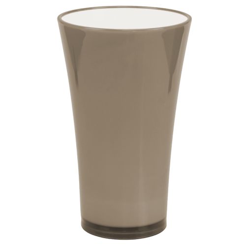 Vase &quot;Fizzy&quot; platinagrå Ø20cm H35cm 1 stk