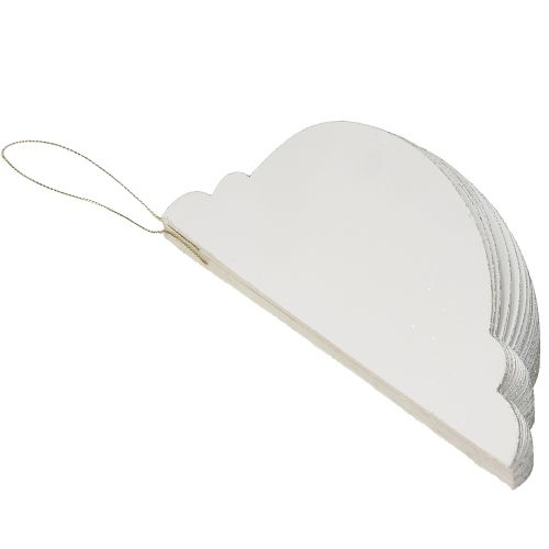 gjenstander Honeycomb ball julekulepapir hvit FSC Ø15cm H20cm