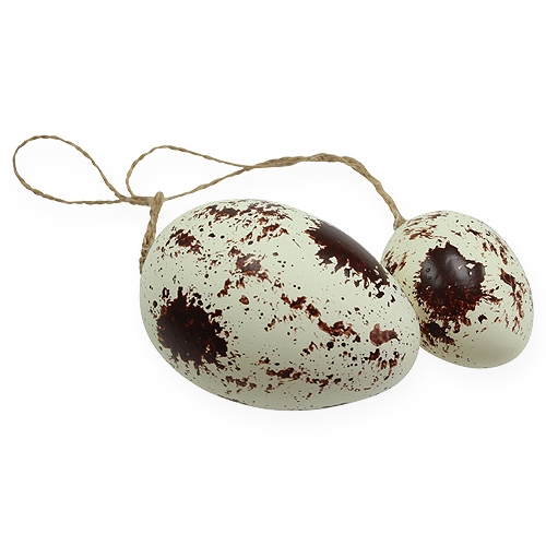 Floristik24 Dekoregg i plastboks 4-6cm 18 stk