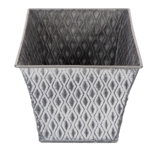 Sinkskål med diamantmønster, 26 cm x 15,5 cm | Floristik24.no