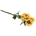 Floristik24 Kunstige solsikker Dekorative blomster Gul 79cm 3stk