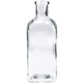 Floristik24 Dekorflasker Firkantede Minivaser Glass Klar 7x7x18cm 6stk